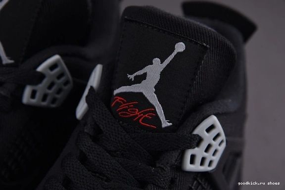 DH7138-006 SE 4 DH7138-006 Retro Jordan Canvas Black 0315